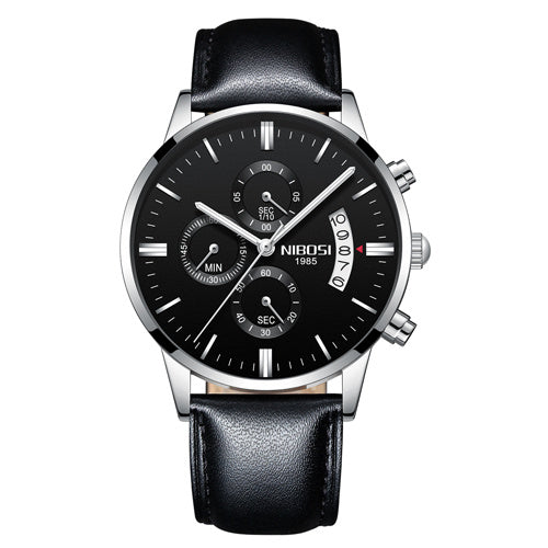 Men Watch Chronograph Full Steel Quartz Gold Clock Men Relogio Masculino